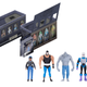 BATMAN: THE ANIMATED SERIES GCPD ROGUES GALLERY ACTION FIGURE 5-PACK Packaging concept is shown, but artwork is not final.Description: A lone cop—Renee Montoya—is surrounded by some of Gotham City’s greatest evildoers in this amazing new action figure 5-pack inspired by Batman: The Animated Series that comes in deluxe packaging with battery-powered lights! Each figure in this set comes with its own character-specific accessories and extra hands. 1:13/6 inch scale MSRP: $175
